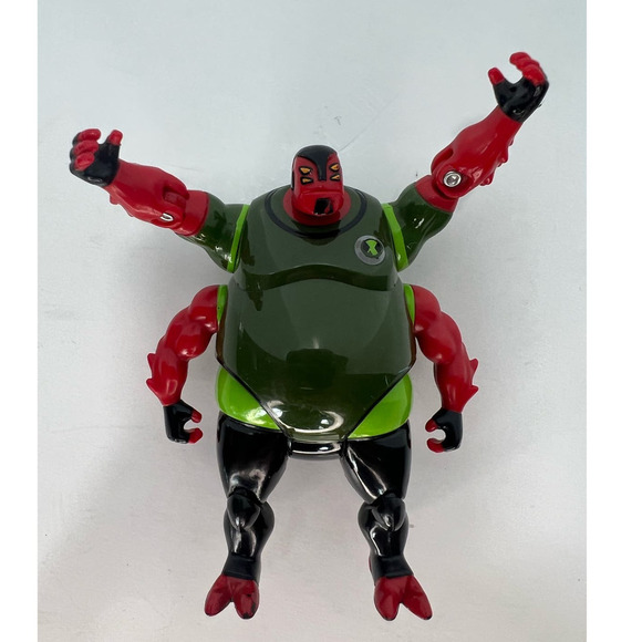 Bandai One Ben 10 Alien Force Gorvan Four Arms Figure, 3", Cartoon Network - Picture 4 of 10